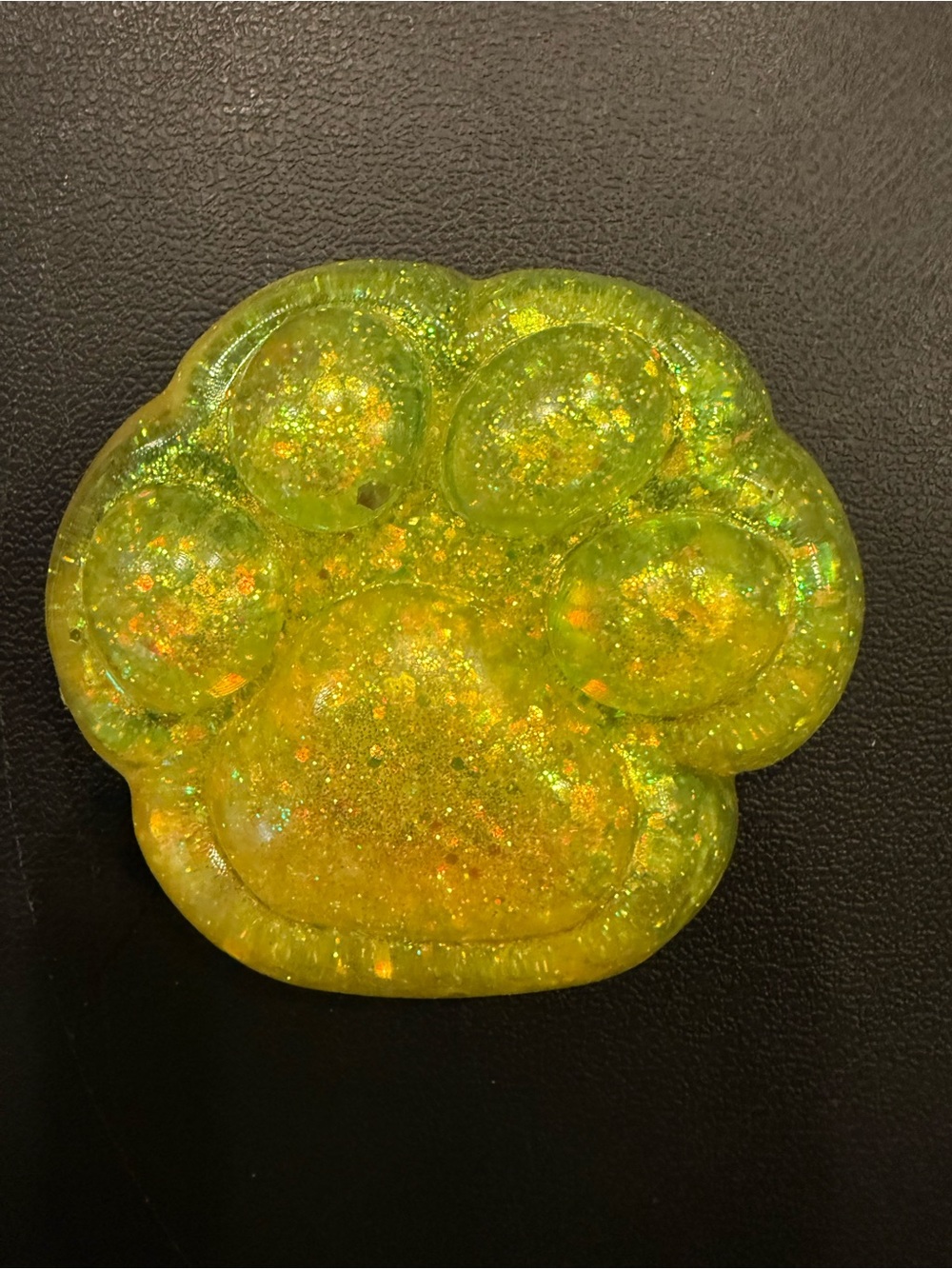 Yellow Sugar Squeeze Paw Squish -2.5”